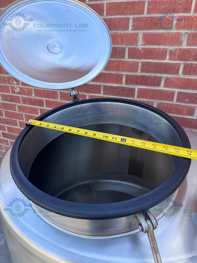 Used GEA 300 Liter Reservoir Tank w/ Fristam FPX742-205 Centrifugal Pump, Controller