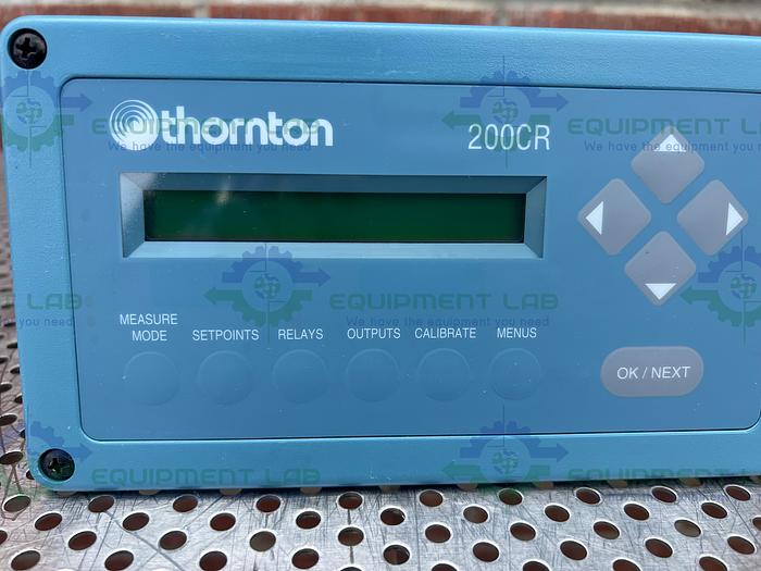 Used Thornton  200CR Conductivity Meter  90-130 VAC, 0.25 AMPS