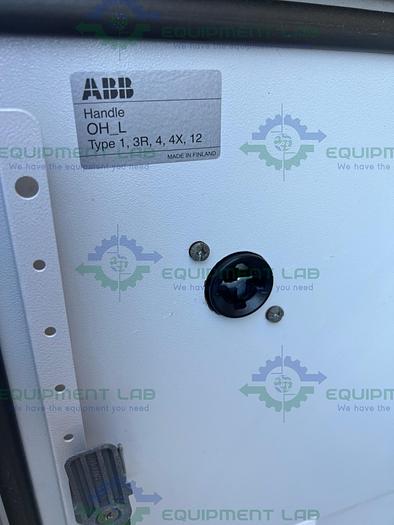 Used Industrial Control Panel  1244250 Standard Enclosure 9" x 15.5" x 16"