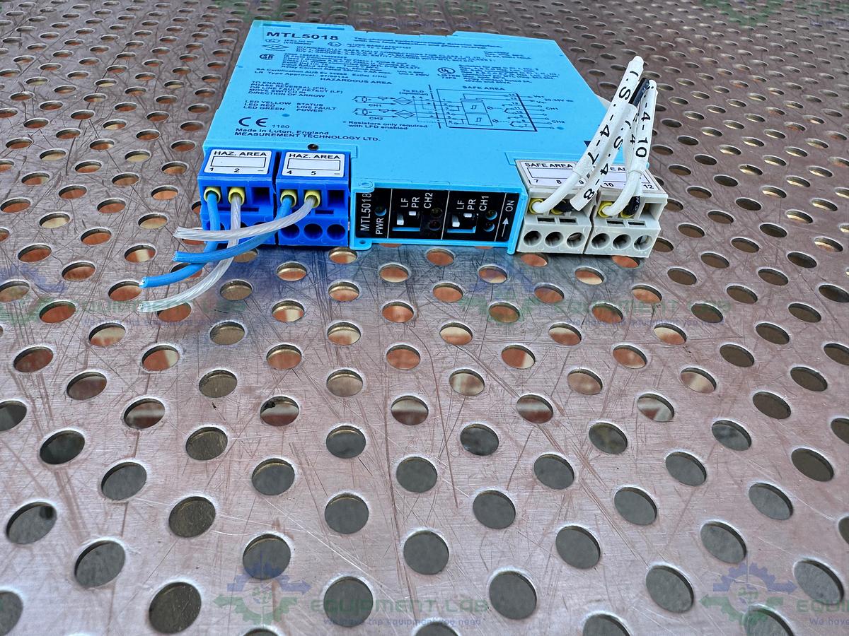 Used Measurement Technology MTL5018 Two Channel Switch Proximity Detector Interface