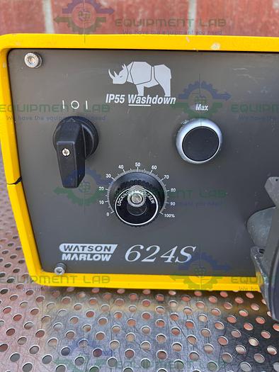 Used Watson Marlow 624S IP 55 Laboratory Washdown Peristaltic Pump 165 RPM