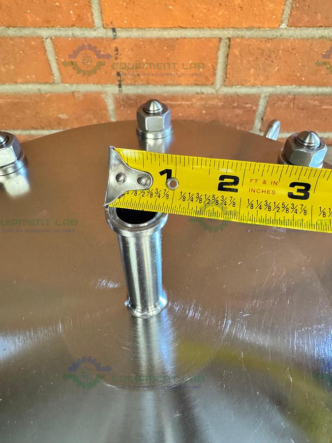 Used Stainless Steel 270mm High Press Membrane Disc Filter Housing 1000 PSI