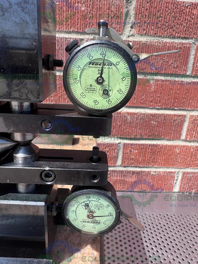 Used Starrett Grade B Toolroom Granite 24"x36"x6" w/ Compression Tester, Meteorology