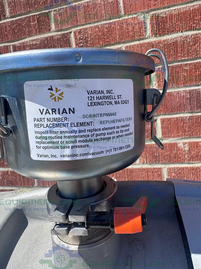 Used Boc Edwards  XDS 35i Dry Scroll Vacuum Pump 100-240V w/ Varian Hepa Filter