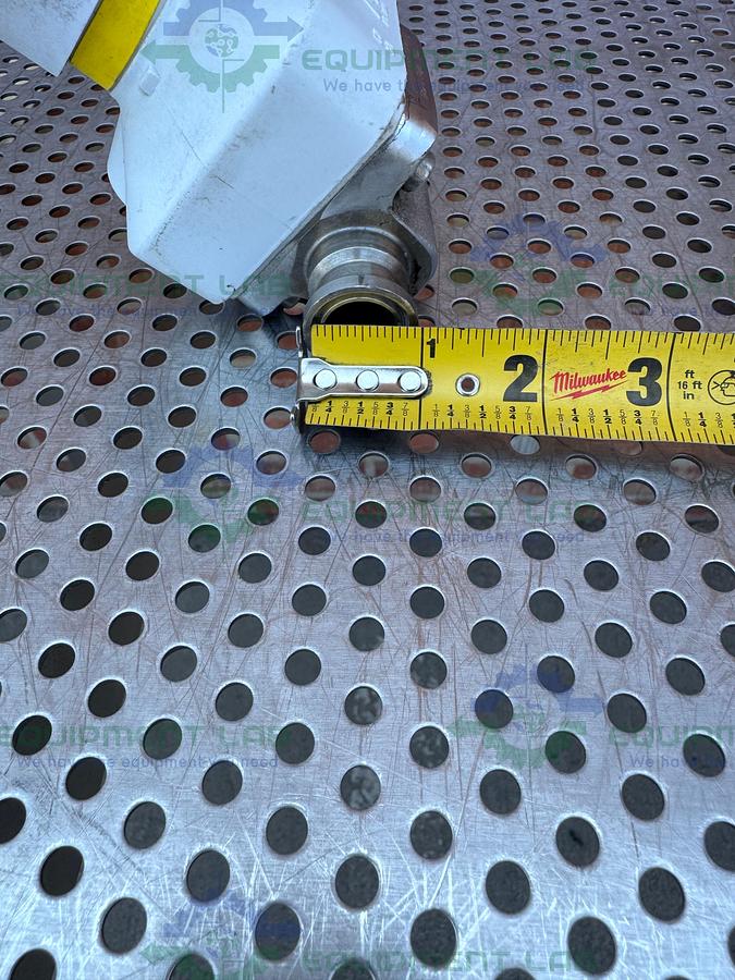 Used Alfa Laval 203911 /001/008 DN20 PN16 Diaphragm Valve w/ 3/4" Sanitary Fitting