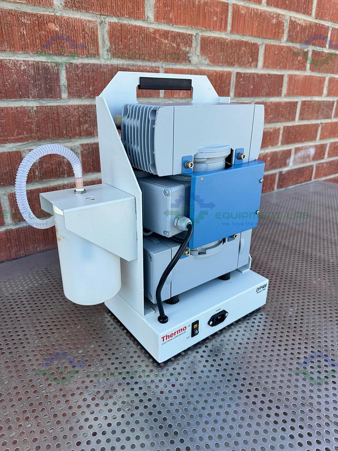 Used Thermo Fisher OFP400-115 Oil Free Vacuum Pump 115V 50/60 Hz, 2 Amp