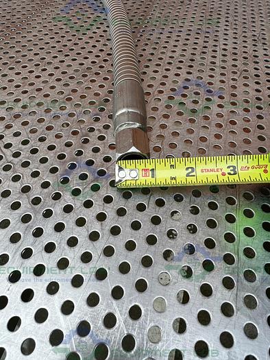 Used Unbranded  Stainless Steel Flexible Hose 48" w/ 3/4" Female to Female Fitting