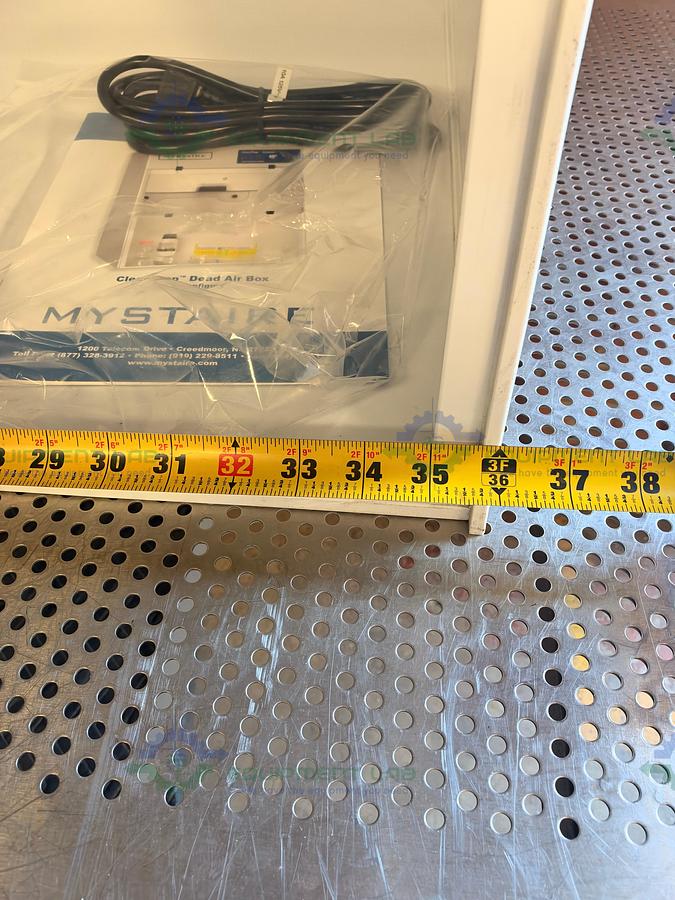 Used Mystaire MY-DB36 Clean Prep 36" PCR Workstation w/ UV Timed Light