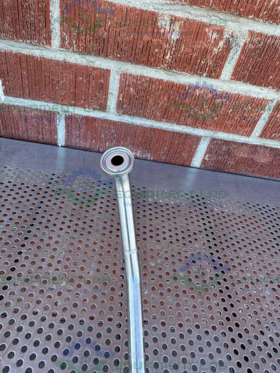 Used 3 ITT Pure Flo .5-316L- RA20MAX 4 Way Diaphragm Valve w/ 1/2" Sanitary Fitting