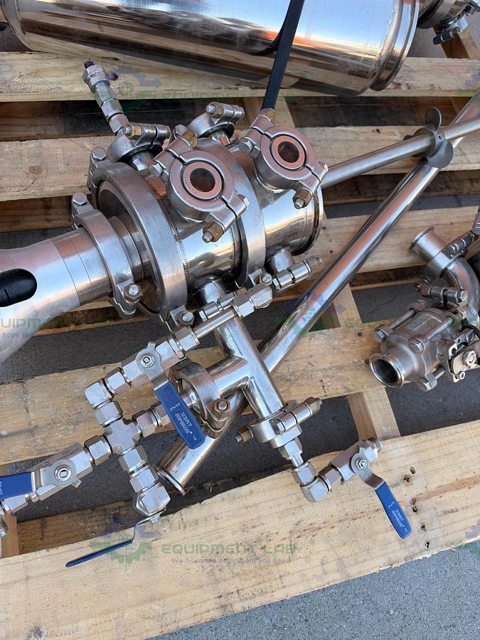 for parts or not working Xtractor Depot Stainless Steel Jacketed Extraction / Processing System w/ Stand