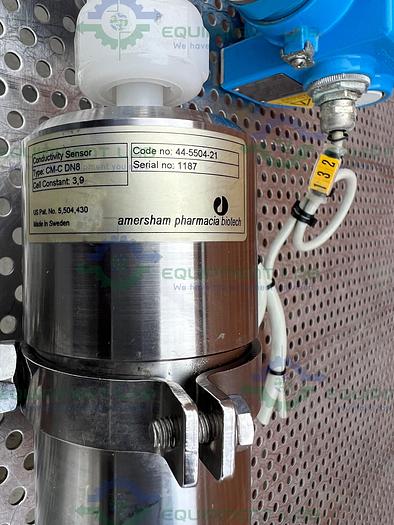 Used Endress + Hauser  PMC631 Pressure Transmitter w/ Amersham Conductivity Sensor