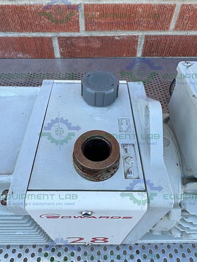 for parts or not working Edwards  E2M28 Rotary Vacuum Pump 21 CFM 220/240V