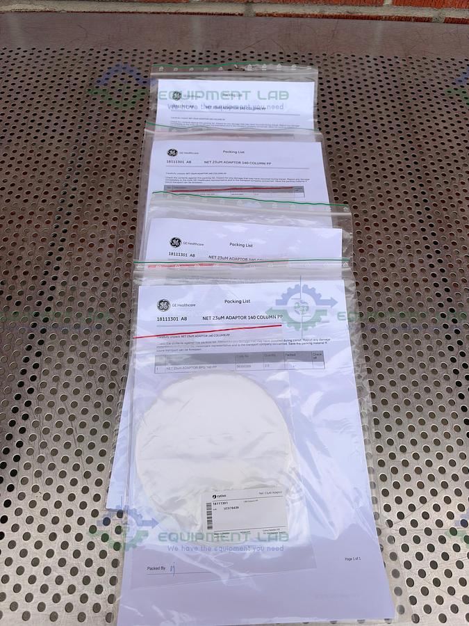Lot of 2 - Cytiva / GE / Pharmacia 18111301 NET 23um Adaptor BPG 140 PP