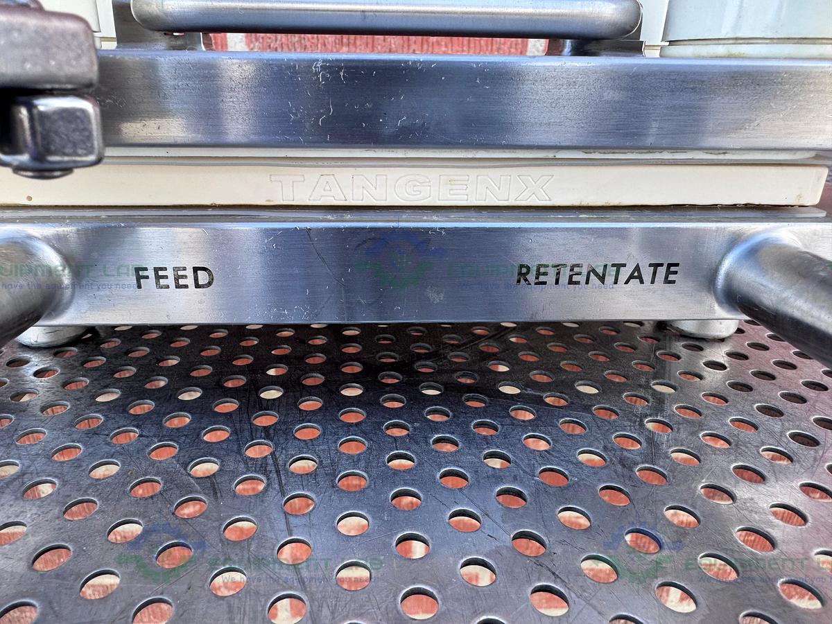 Used Millipore Stainless Steel Pellicon Filter Holder w/ GW Kent Gauge