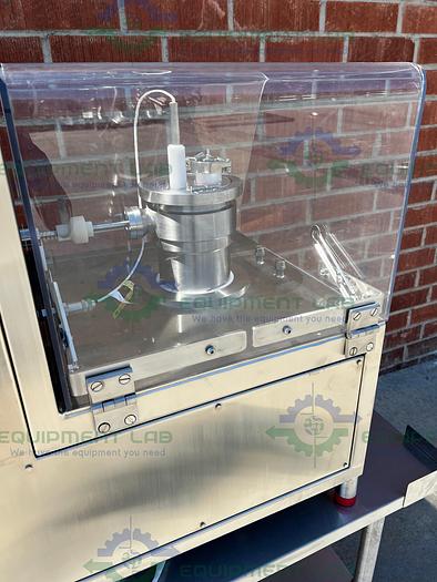 Used Freund Vector  Micro Granulator / Mixer System GMXB-LAB w/ 2 L Bowl Capacity