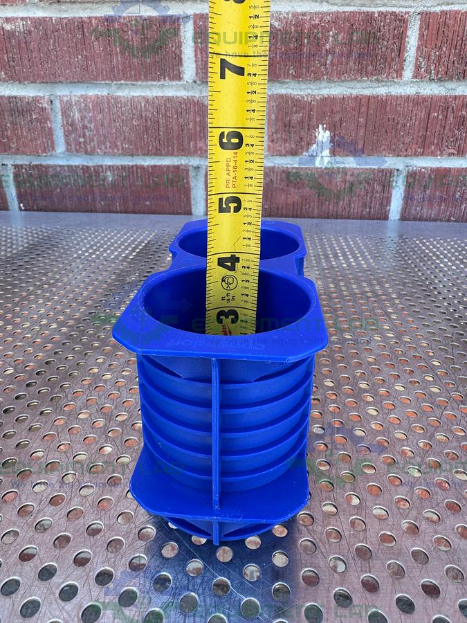 Used Lot of 4 - Eppendorf 5920 717.006 Adapters for Rotors, for 2 bottles 250 mL flat