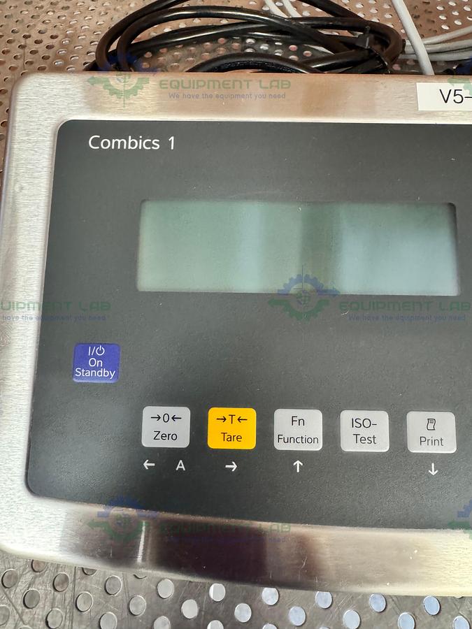 Used Minebea Intec CAPS1U-100EE-LU Stainless Steel Scale 18x18 w/ CAIS1-U, 130LBS
