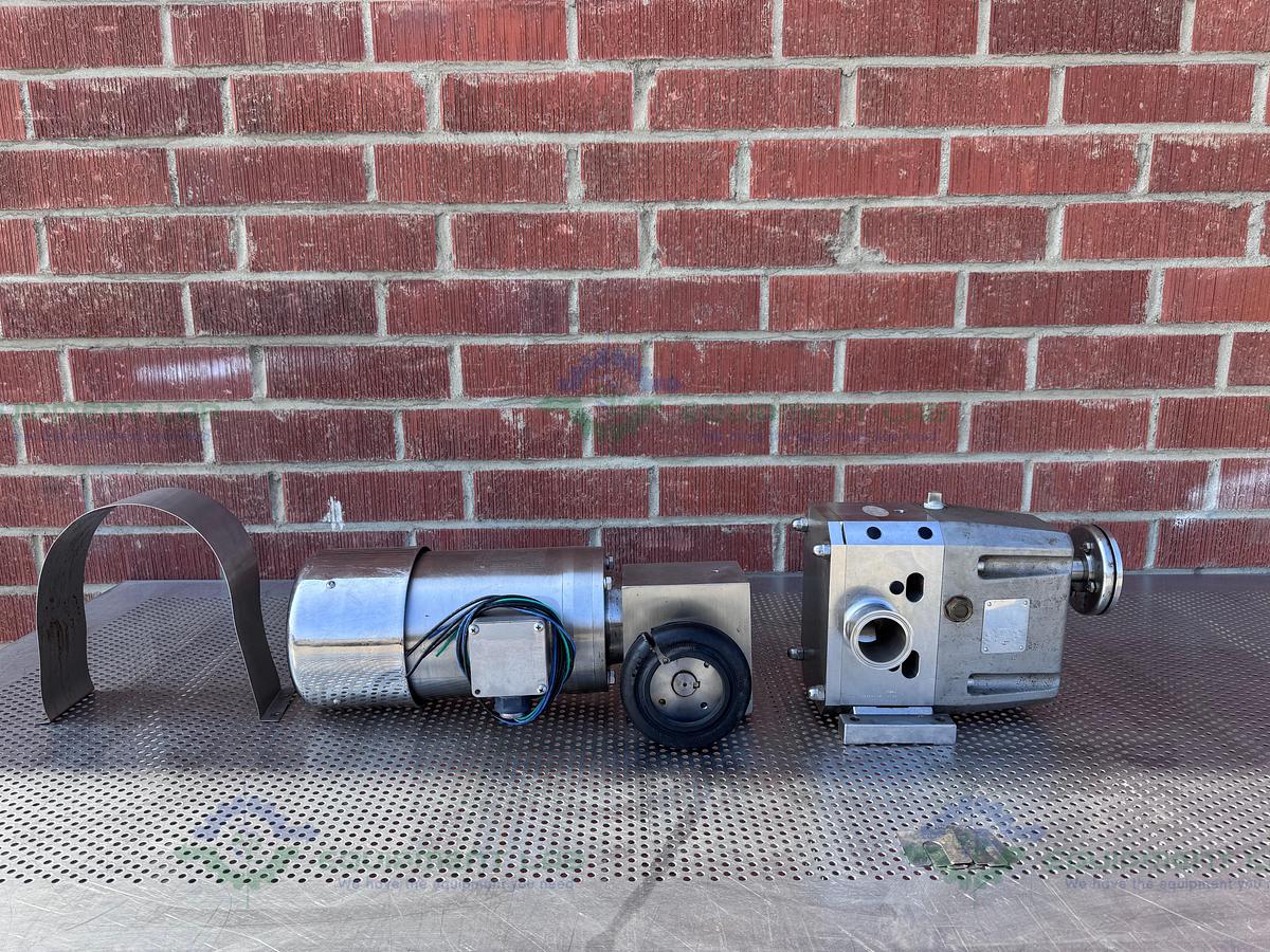 Used Viking IDEX S2M Rotary Lobe w/ Stainless 2 HP Motor 230/460V