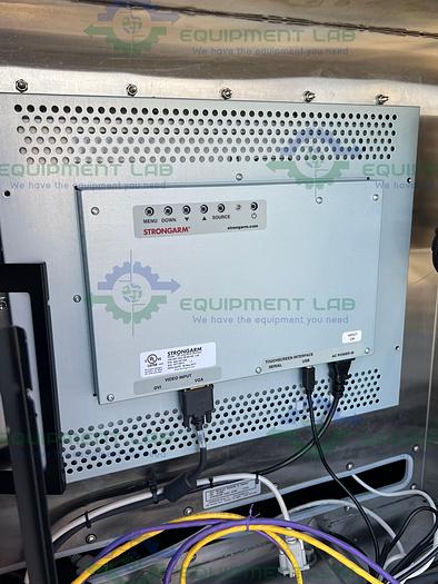 Used Strongarm 191 Industrial Monitor 19" w/ Strongarm Membrane Keyboard, Trackball