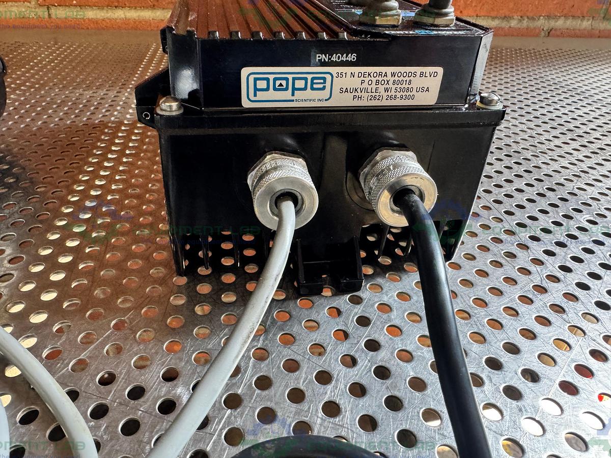 Used Bodine 33A3BEPM Gear Motor 1/12 HP w/KB Electronics KBPC-240D Controller