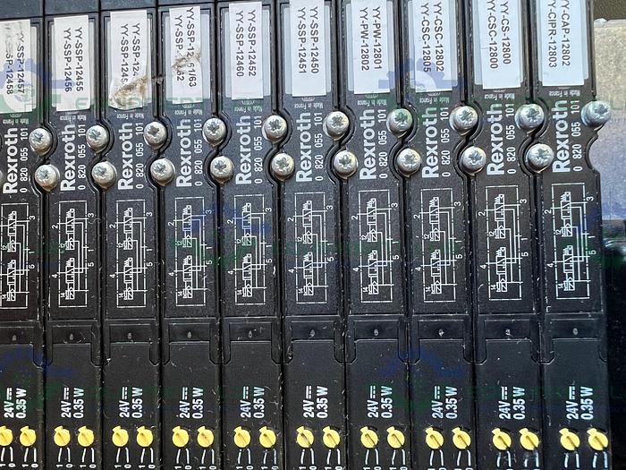 Used Lot of 11 - Rexroth  0820055101 Solenoid Valve 24 Volt, 0.34 Watts