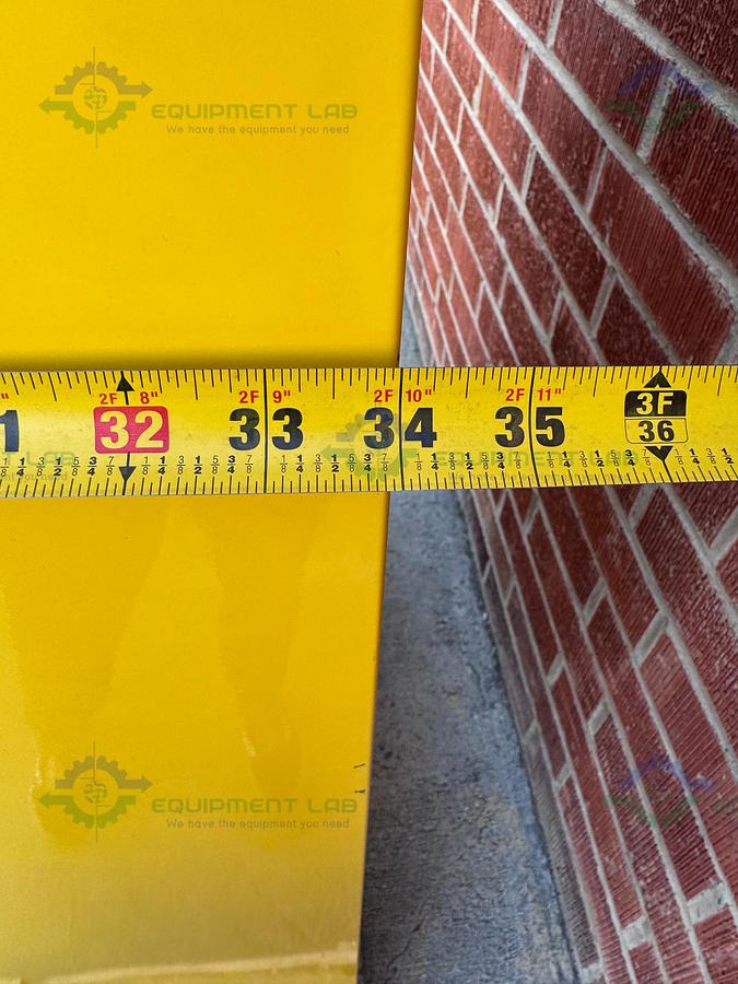 Used JustRite 90 Gallon Flammable Liquid Storage Cabinet w/ Soft Close Doors Key