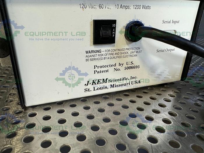 Used J-Kem Scientific  210 Timer Temperature Controller 120 VAC, 1200 Watts