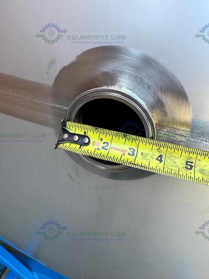 1000 Gallon Stainless Steel Jacketed Vessel / Holding Tank