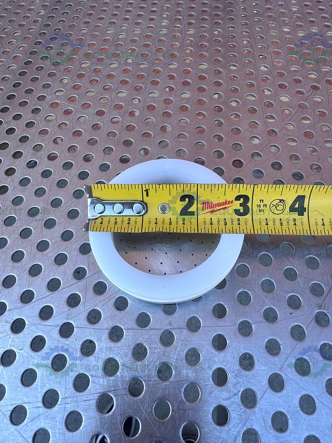 Used Unknown Stainless Steel Gas Distribution Plate 3"