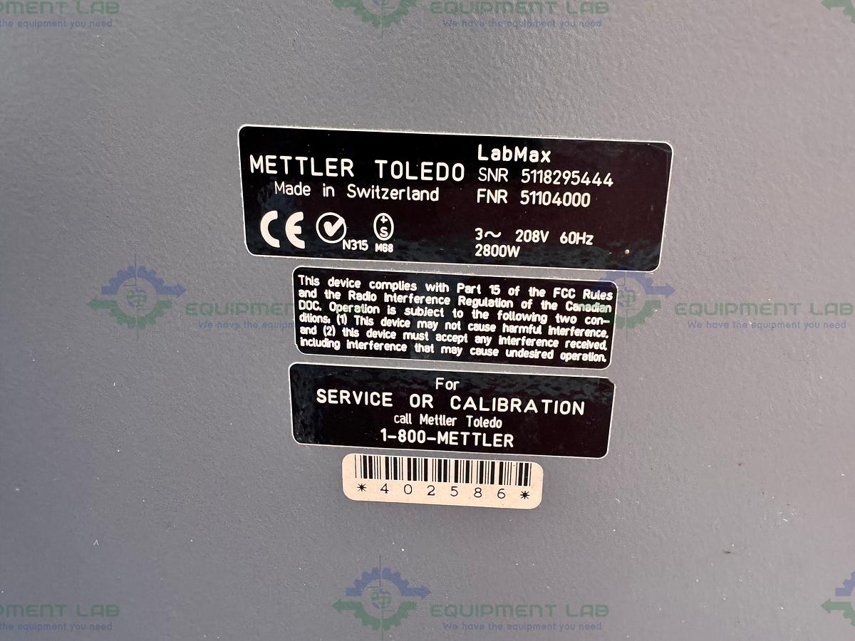  for parts or not working Mettler Toledo LabMax Automatic Laboratory Reactor for Process Development
