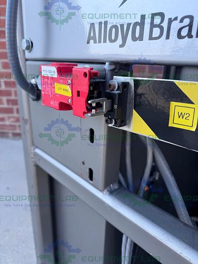 Used Alloy Brands AERGO 8 Rotary Blister Vacuum Sealer Machine  45 CFM, 20 CPM