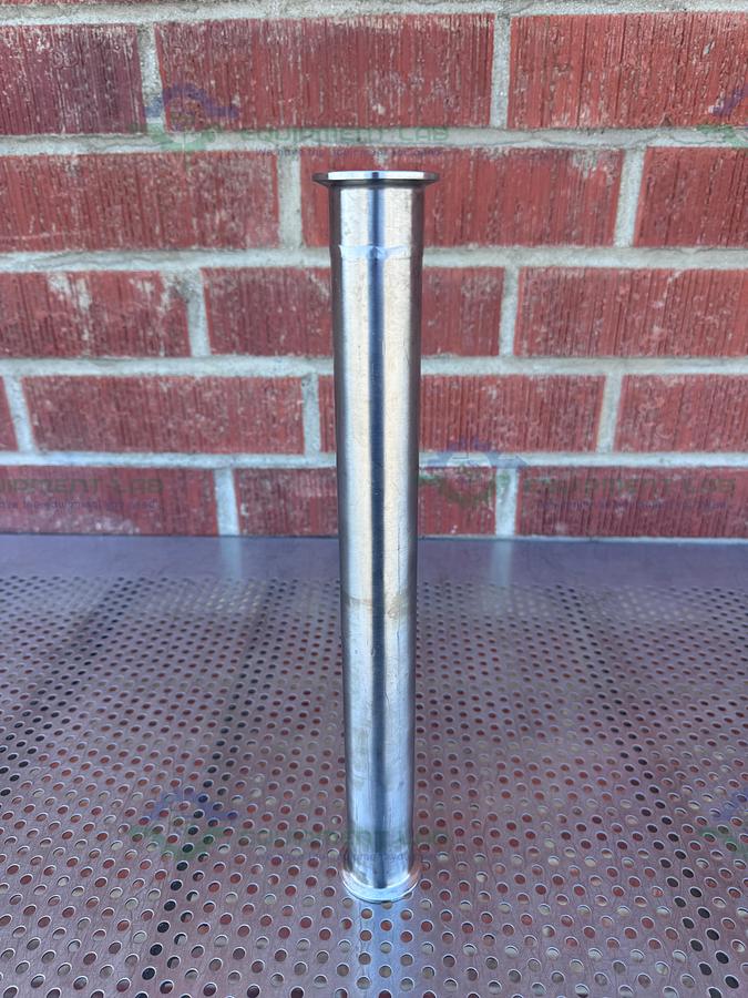 Used Stainless Steel Manifold 1.5" Sanitary Fitting w/ 6 Ports 1/2" Sanitary Fitting