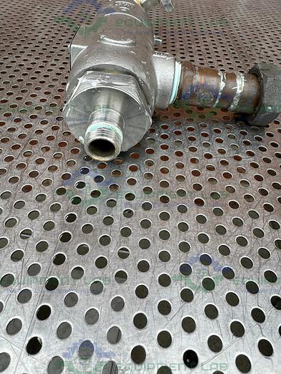 Used Farris 27CA13-M40S4 Stainless Steel Safety Relief Valve  1/2 x 1-C, 145 PSIG