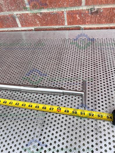 Used Stainless Steel Pointed-Plunger Lance Sampler Probe w/ 51" Rod