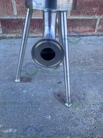 Used Allegheny Bradford F-777401 Stainless Steel Cartridge Filter Housing