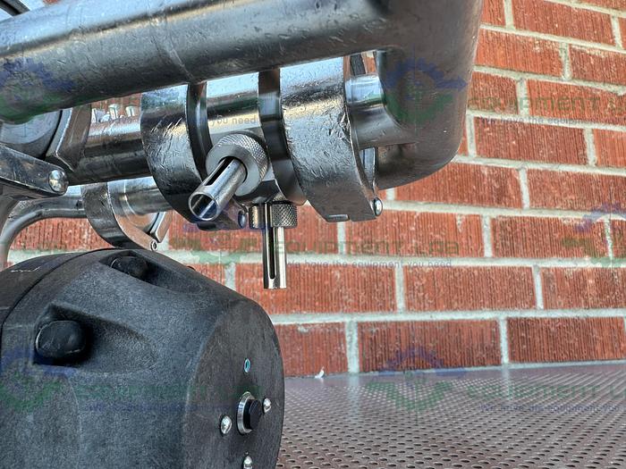 Used 4 ITT Pure Flo Advantage Stainless Steel Diaphragm Valve w/ 1" Sanitary Fitting