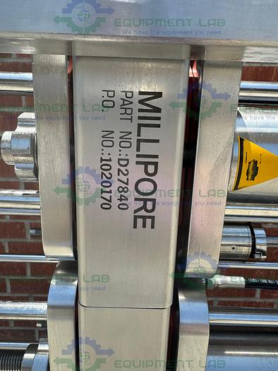 Used Millipore Stainless Steel Hydraulic Pellicon CUF-8 Filter Skid