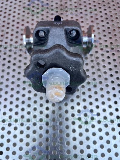 Used ITT Pure Flo 1-316L-RA15MAX-CWP150 Diaphragm Valve w/ 1" Sanitary Fitting