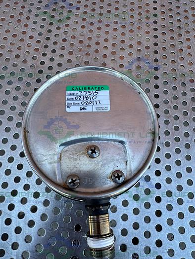 Used Ashcroft 0-100 PSI Pressure Gauge