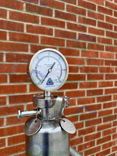 Used Allegheny  Stainless Steel Double Cartridge Filter Housing Skid  8" and 4"