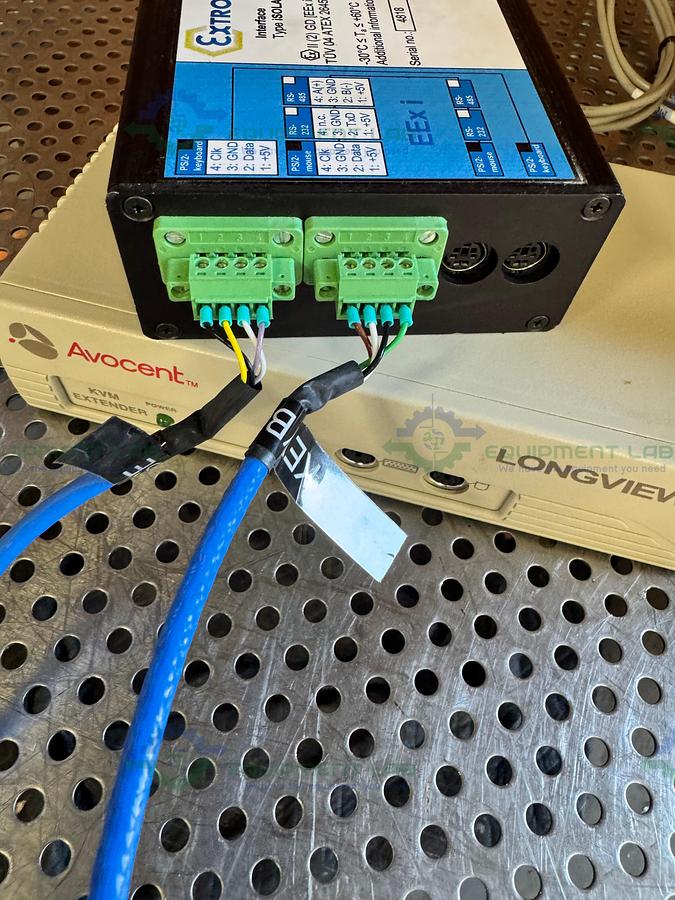 Used Sonntek D2510 F.O. Spectrophotometer w/ Extronics Isolate 100 Interface Module