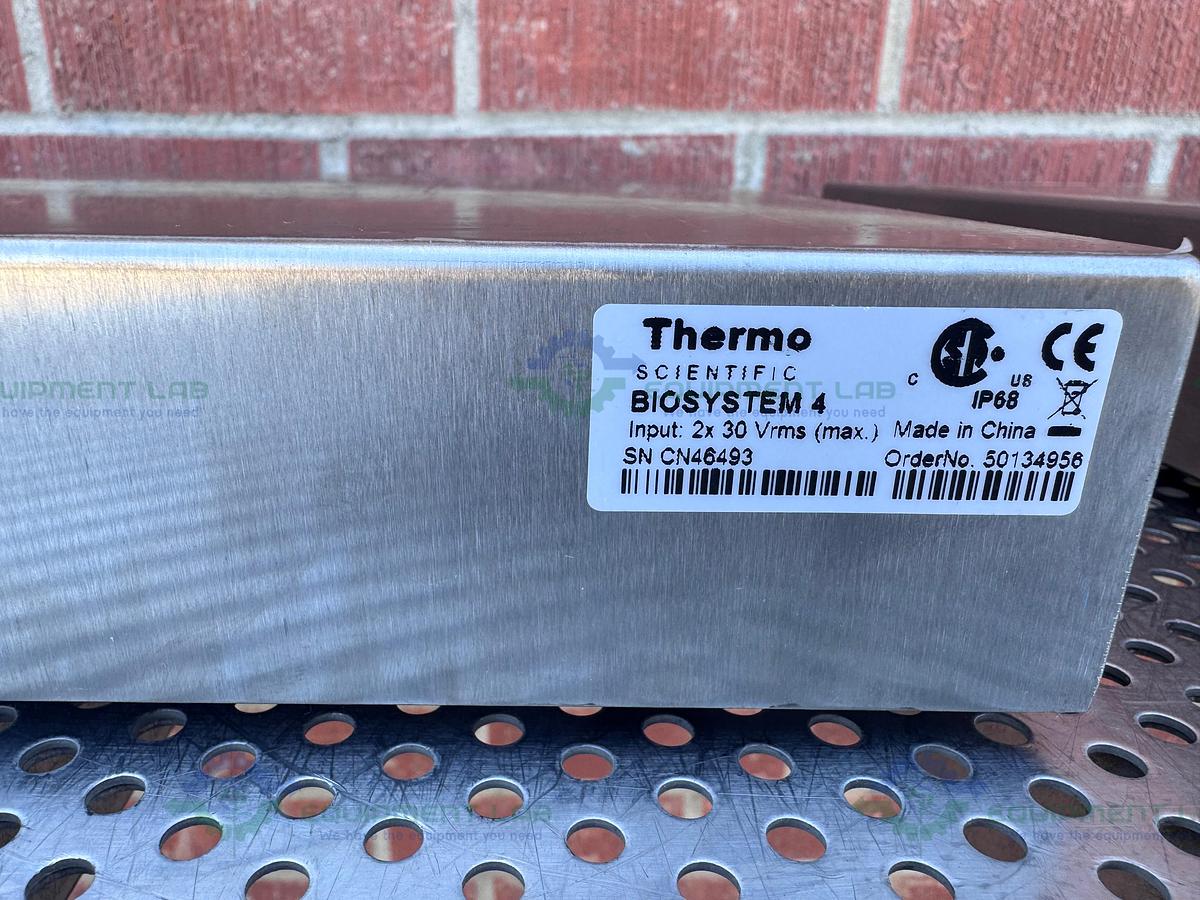Used 2 - Thermo Cimarec Biosystem 4 Slow Speed Stirrers w/  Biomodul 40B Controller