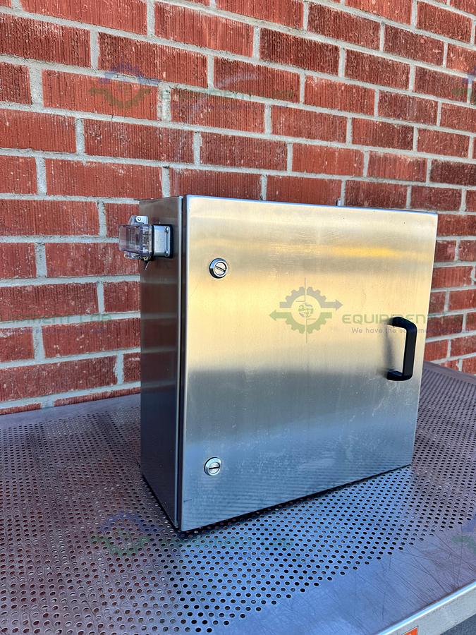 Used Rittal Stainless Steel Standard Enclosure 19" x 19" x 8.5", 120V