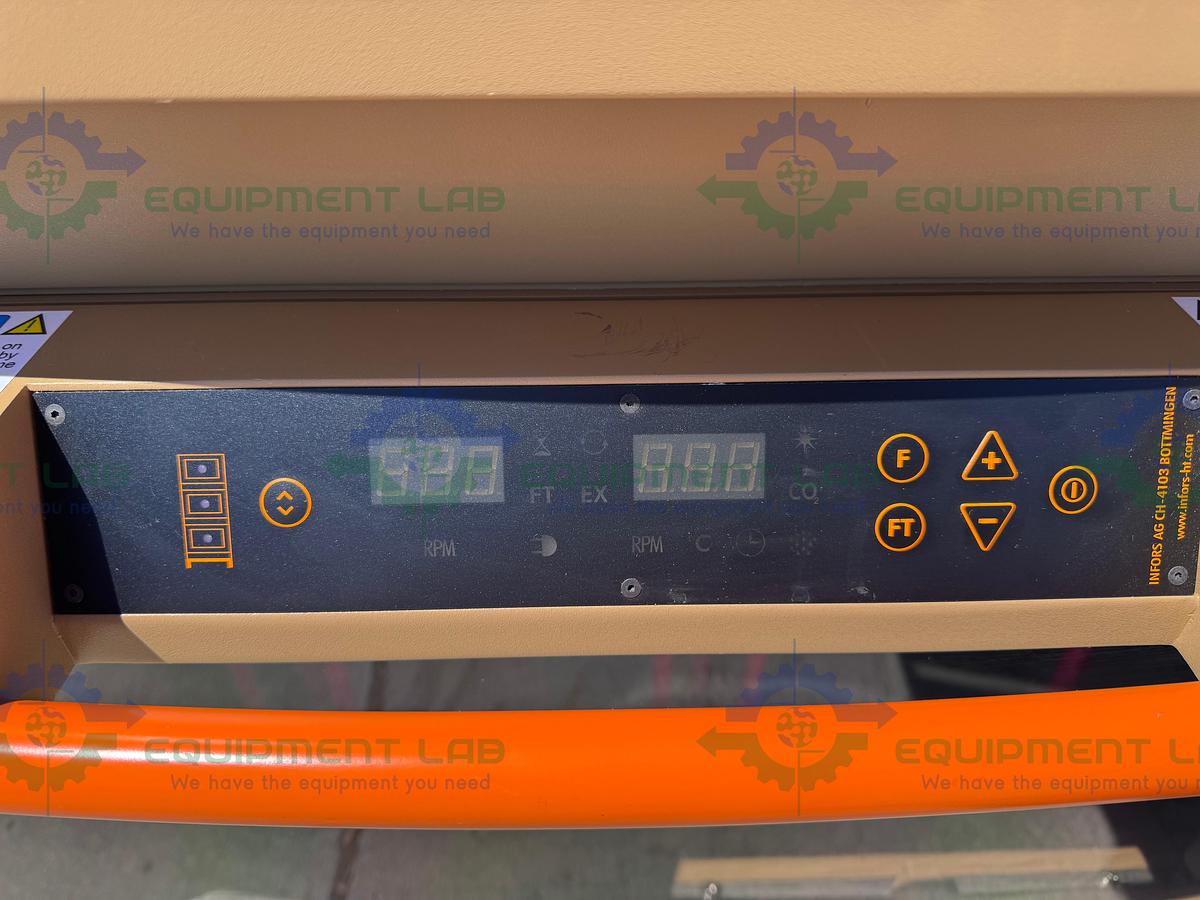 Used Infors HT Multitron Double Stacked CO2 Humidity Incubator Shaker 65°C MFG: 21