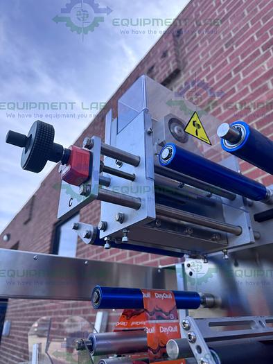 Used Capmatic SleeveStar 300 Full Sleeve Neck Bander Capping & Torquing Machine