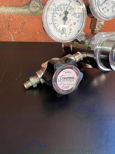 Used Harris Specialty KH1096 722C-125-540-BE Gas Lab Regulator 3000 PSI