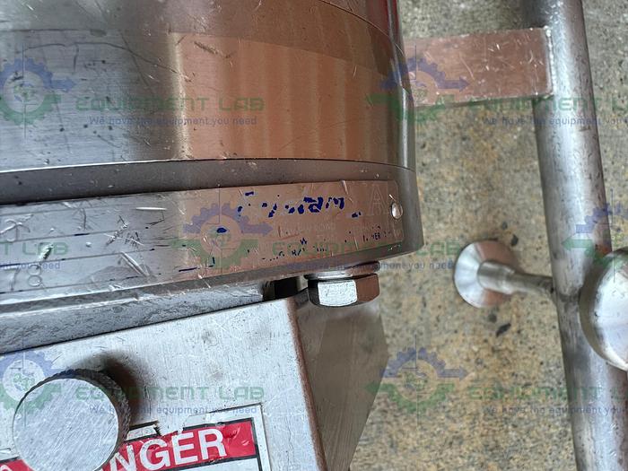 Used Fristam FPX731-160 Centrifugal Pump w/Stainless 1 1/2 HP Motor, 480V, Controller