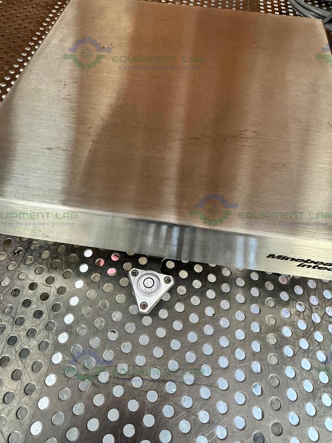 Used Minebea Intec CAPS1U-20CC-LU Stainless Steel Scale 10x10 w/ MIS2UR-V2, 30 LBS CAPS1U-20CC-LU Stainless Steel Scale 10x10 w/ MIS2UR-V2, 30 LBS