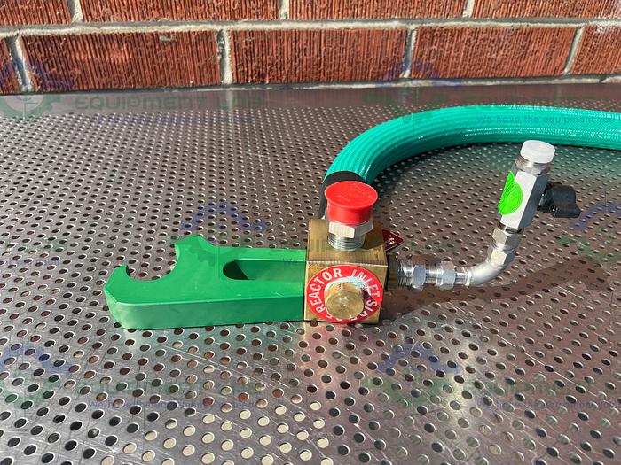 Used Huber Insulated Flexible Chiller Hose 38" w/ 1.5" Beaded Fitting