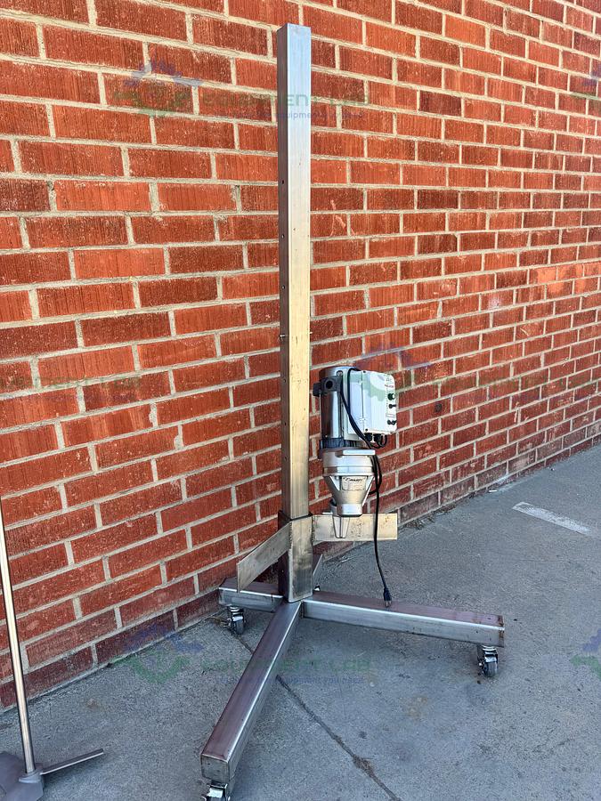 Used Sharpe Mixers SSG-050SCR Portable Mixer w/ VFD, 1/2 HP Motor, Two Impellers